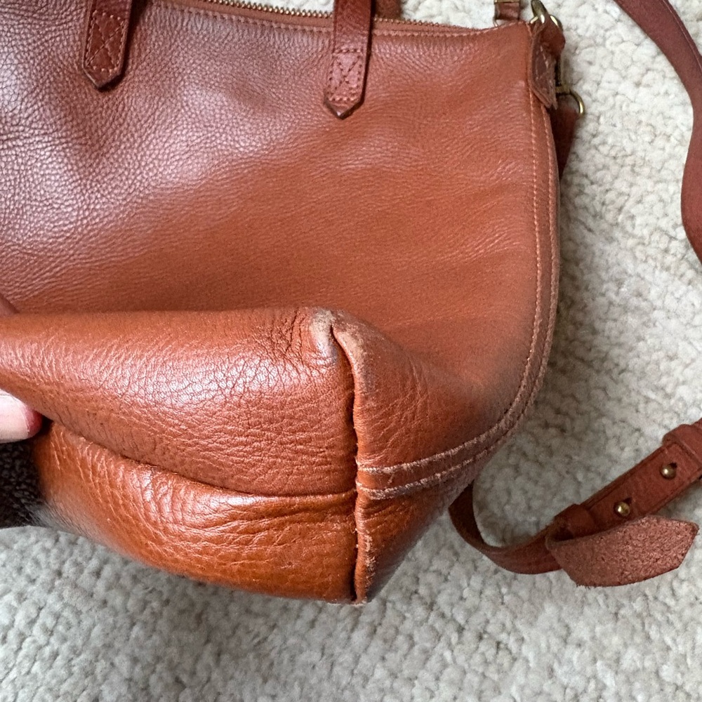 Madewell Crossbody Brown Leather bag - Picture 4 of 5
